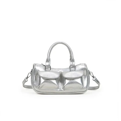 Ezüst Mini Crossbody táska